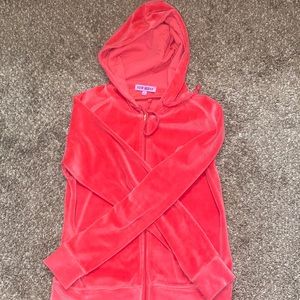 Pink zip up